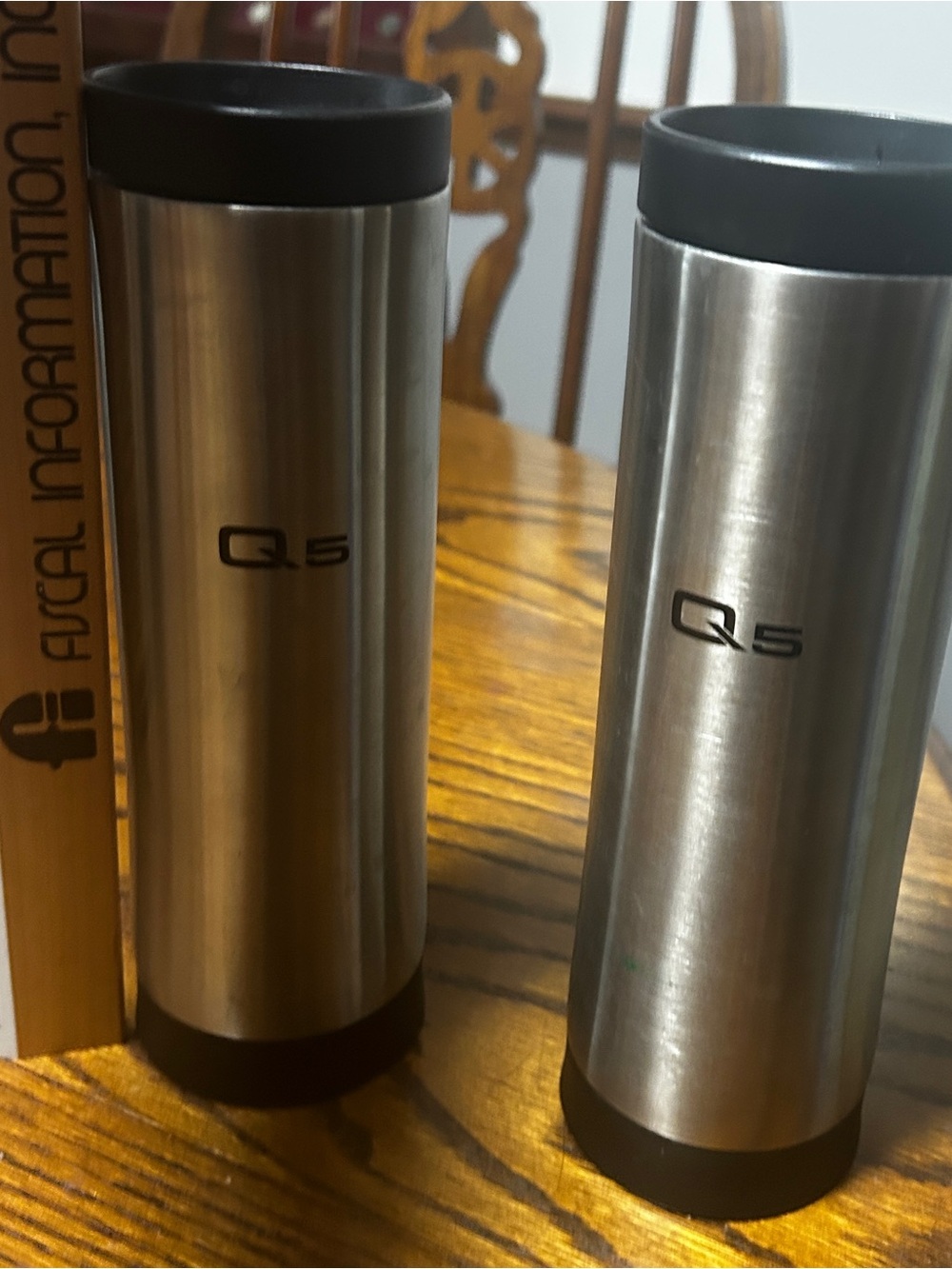 Audi Q5- Stainless Steel Travel Mug - 16 oz pair